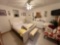 Queen Bed and bedroom furniture. Including all wall hanging and TV.