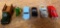 Busch Germany marked cars, John Deere mini, and TM Ford