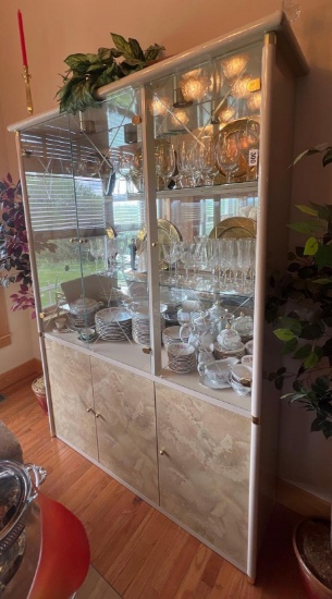 China cabinet with ALL contents!