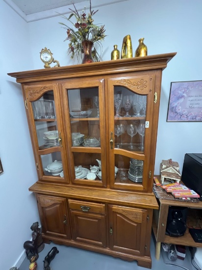 China hutch in basement- all China and contents included!