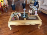 End table with decor!
