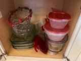 Lots of pans and Tupperware