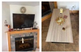 Sanyo tv, decor, and table
