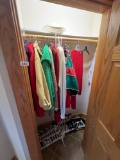 Front hall closet- coats/ shoes /racks