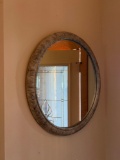 27 in diameter mirror near front door