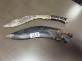 Knife with case and mini knives