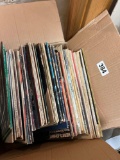 Record albums - in train room in basement