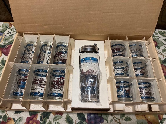 1973 Pepsi-Cola commemorative glass set