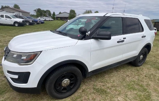 2017 Ford Explorer Police Interceptor AWD 187k miles runs and drives good!