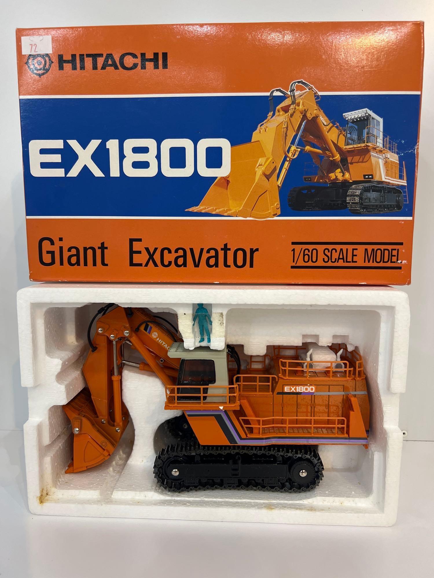 1/60th Hitachi EX1800 Giant Excavator | Proxibid