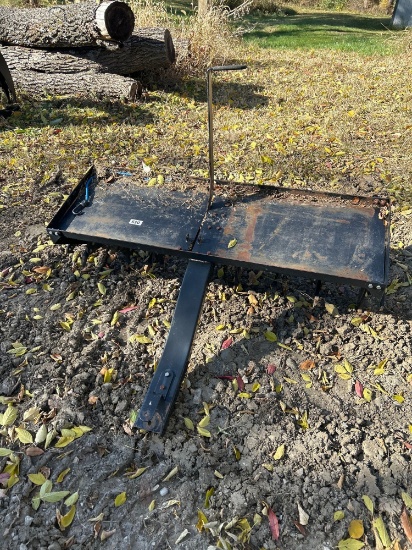 4ft wide Lawn aerator