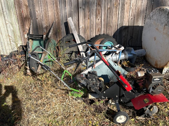 Wheelbarrows Project Tillers and tires