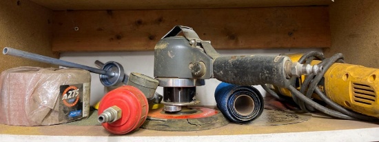 Lot of Pneumatic and Electric Tools - Sanders, Die Grinder