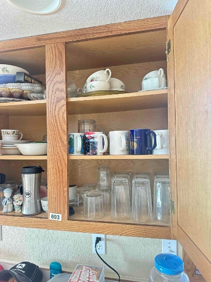 CONTENTS OF KITCHEN CUPBOARD JAPAN FIGURINES,