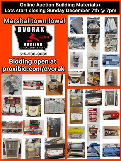 Building Materials!-Siding, Fasteners, Hardware+
