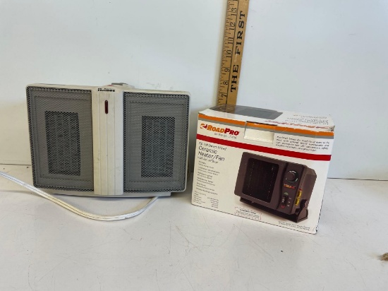 road pro ceramic heater fan