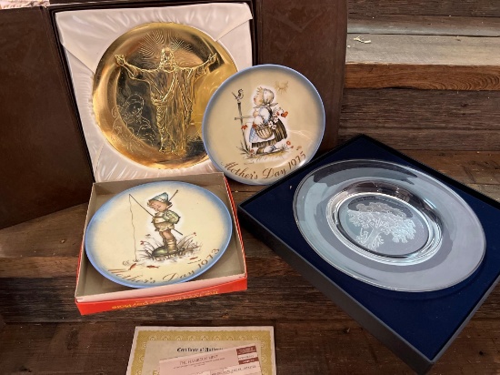 Collector plates - 1 Pewter