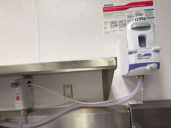 Ecolab smart power manual detergent system