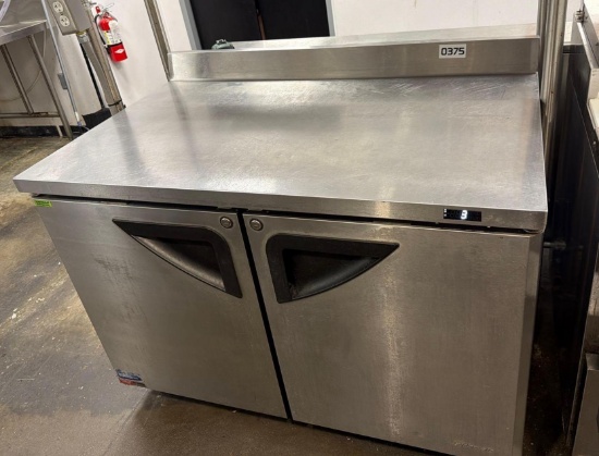 Turbo Air Model No. TWF48SDN Super Deluxe Worktop Freezer, twosection, 12.0 cu. ft.,