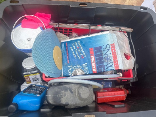 2 totes of assorted chemicals