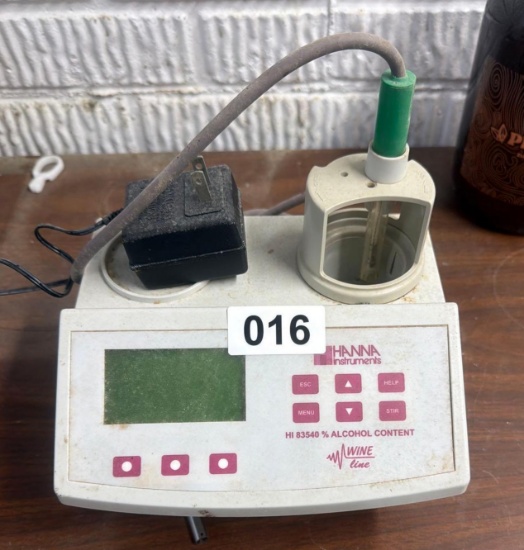 Hanna Instruments HI83540 Wine Alcohol Analyzer