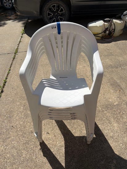 Plastic Chairs 5 total