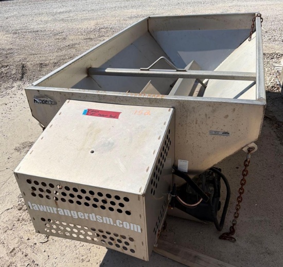 Henderson Stainless Steel SANDER unit- chain unit and motor unit both need repaired non working
