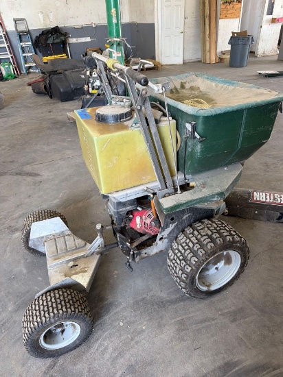 Permagreen - stand on seeder- Needs motor