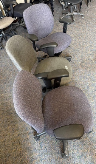 3 office chairs
