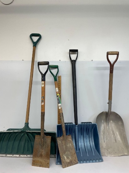 SHOVELS AND SNOW SHOVELS