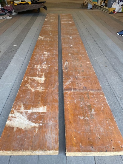 2x-HEADER BOARDS 1 3/4x12x12 used as scaffolding