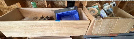 miscellaneous sanding tools and hooks