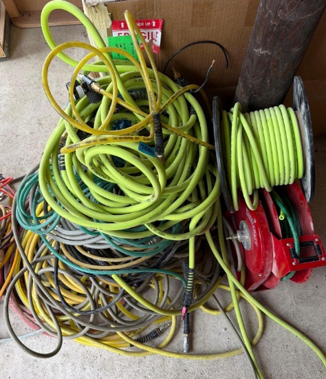 huge lot of air hoses