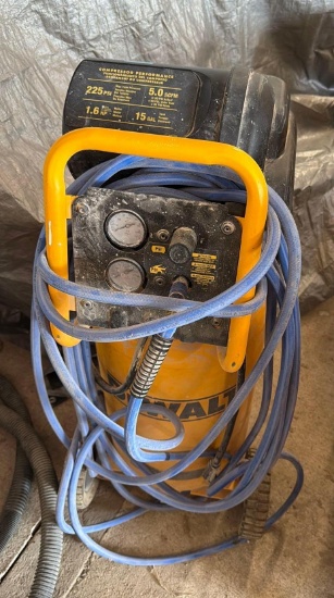 dewalt compressor performance 15 gallon tank