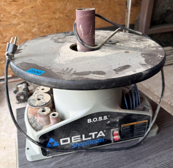 Delta Model SA350 shopmaster bench, oscillating spindle sander