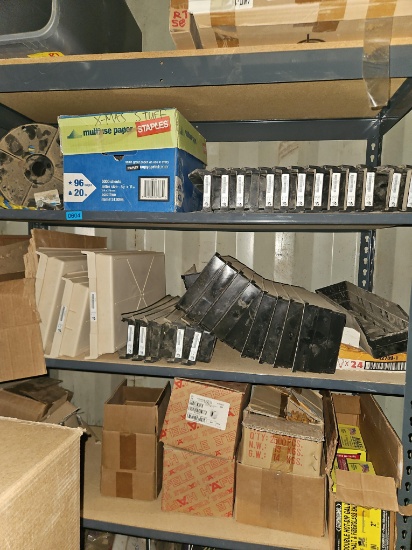 Shelf contents, cupboards see all pictures