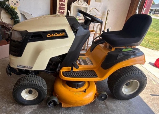 Cub Cadet LTX 1042 KW Riding Lawn Mower 42" Deck Approx. 500 Hours