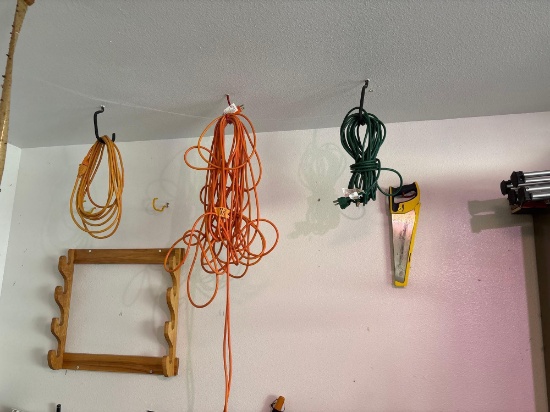 Extension cords & Stanley saw