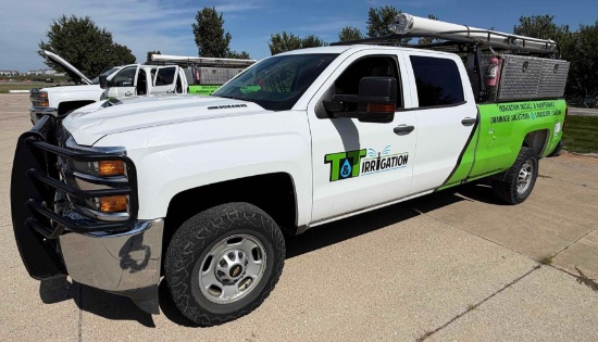 2017 Chevrolet Silverado 2500HD WT Crew Cab 4x4 Duramax Diesel 216,330 Miles Runs & Drives