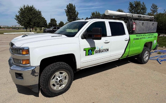 2017 Chevrolet Silverado 2500HD LT Crew Cab 4x4 Duramax Diesel 193,665 Miles Runs & Drives