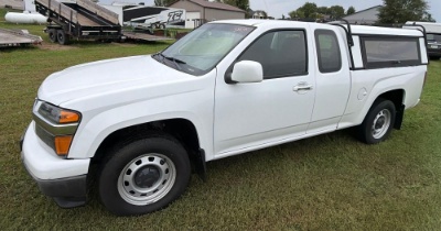 From PC 2012 Chevrolet Colorado Extended Cab with Topper - 59,178 Miles - Runs & Drives