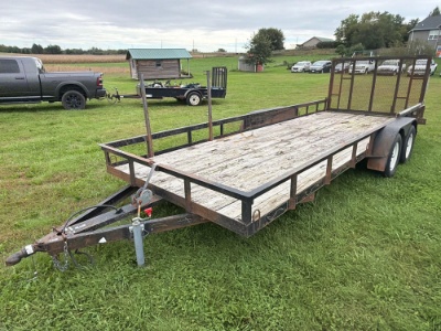 From PC 2006 Starlite 81-Inch x 20-Foot Dual-Axle Flatbed Trailer - 7,000-Lb GVWR