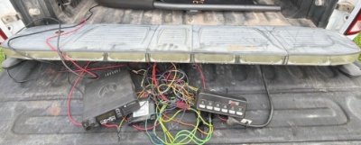 Light Bar, CB & Components Removed from Ram 1500