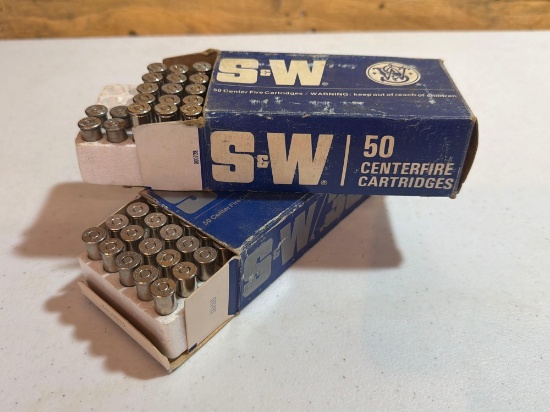 Smith & Wesson .38 Special Ammunition - Vintage Boxes