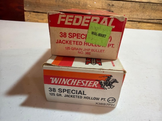 Federal and Winchester .38 Special Ammunition