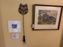 Assorted Wall Decor with Framed Landscape Art