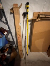 Cleaning Tool and Assorted Long-Handled Items
