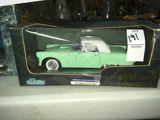 Model ford 1955 Thunderbird collectible new inbox