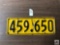 Vintage unmarked plate, 459-650
