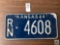 Kansas 1964 RN license plate